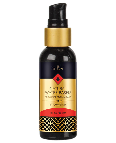 Sensuva Natural Water Based Moisturizer Strawberry